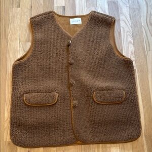 Men's Brown Sweater Vest